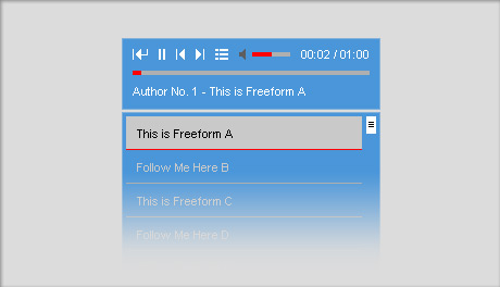 Chameleom HTML5 AudioPlayer  - With Playlist Ex. 2