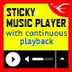 Sticky Audio Player jQuery Plugin