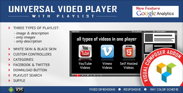 Universal Video Player VC Add-on