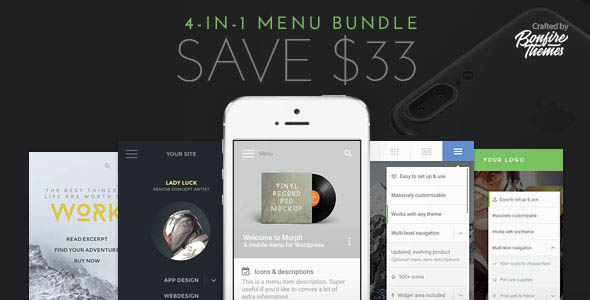 WordPress Mobile Menu Bundle