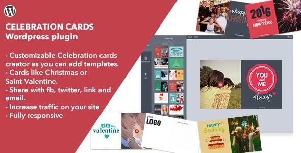 Celebration Cards - WordPress Plugin (former Christmas Cards)
